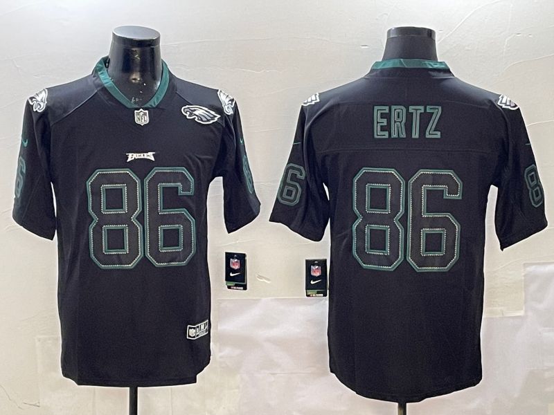 Men Philadelphia Eagles 86 Ertz Black Classic 2025 Nike Limited NFL Jersey style 6